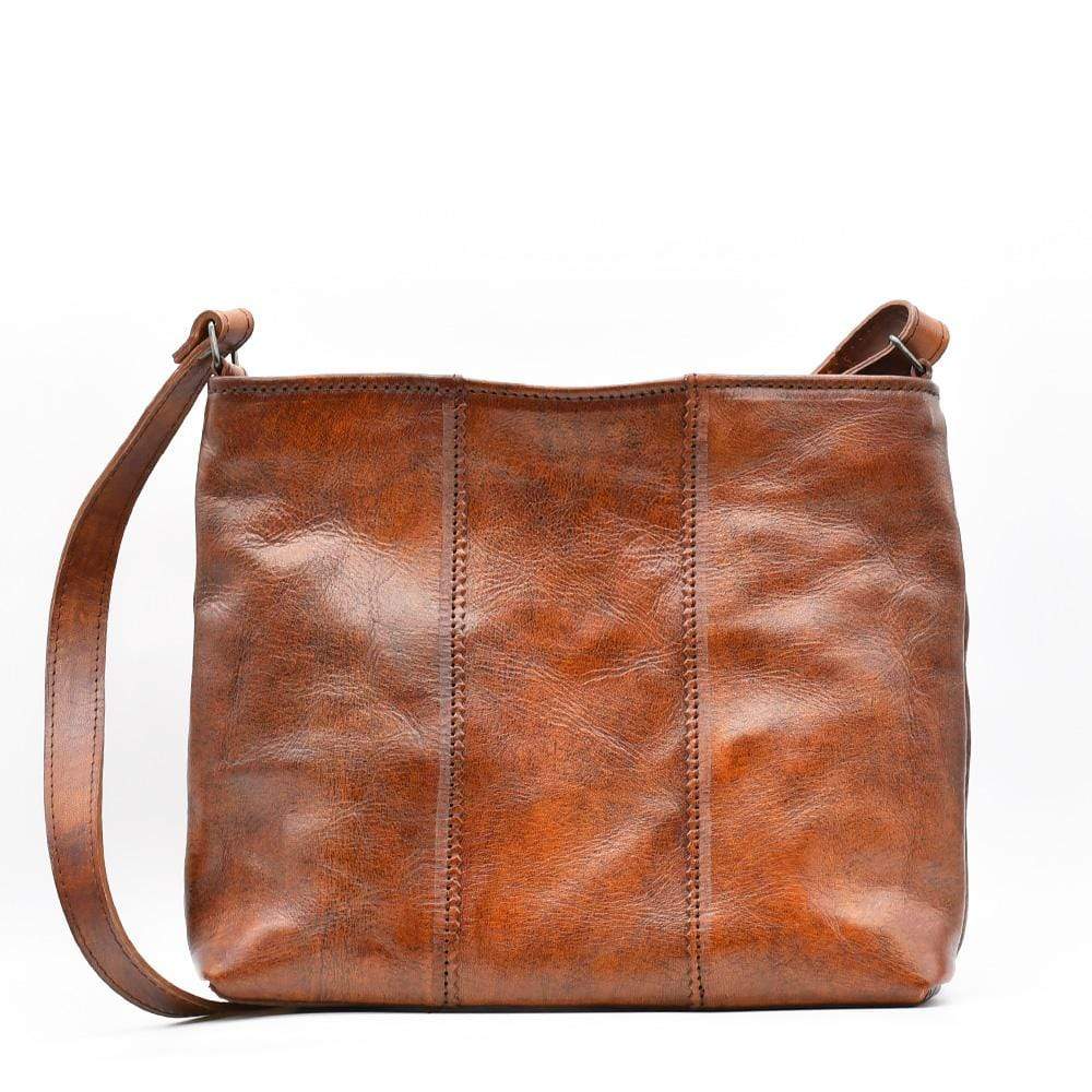 Besace en tissu du Minho I Produit de l'artisanat du Portugal Sac besace en cuir marron
