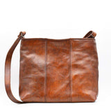 Besace en tissu du Minho I Produit de l'artisanat du Portugal Sac besace en cuir marron