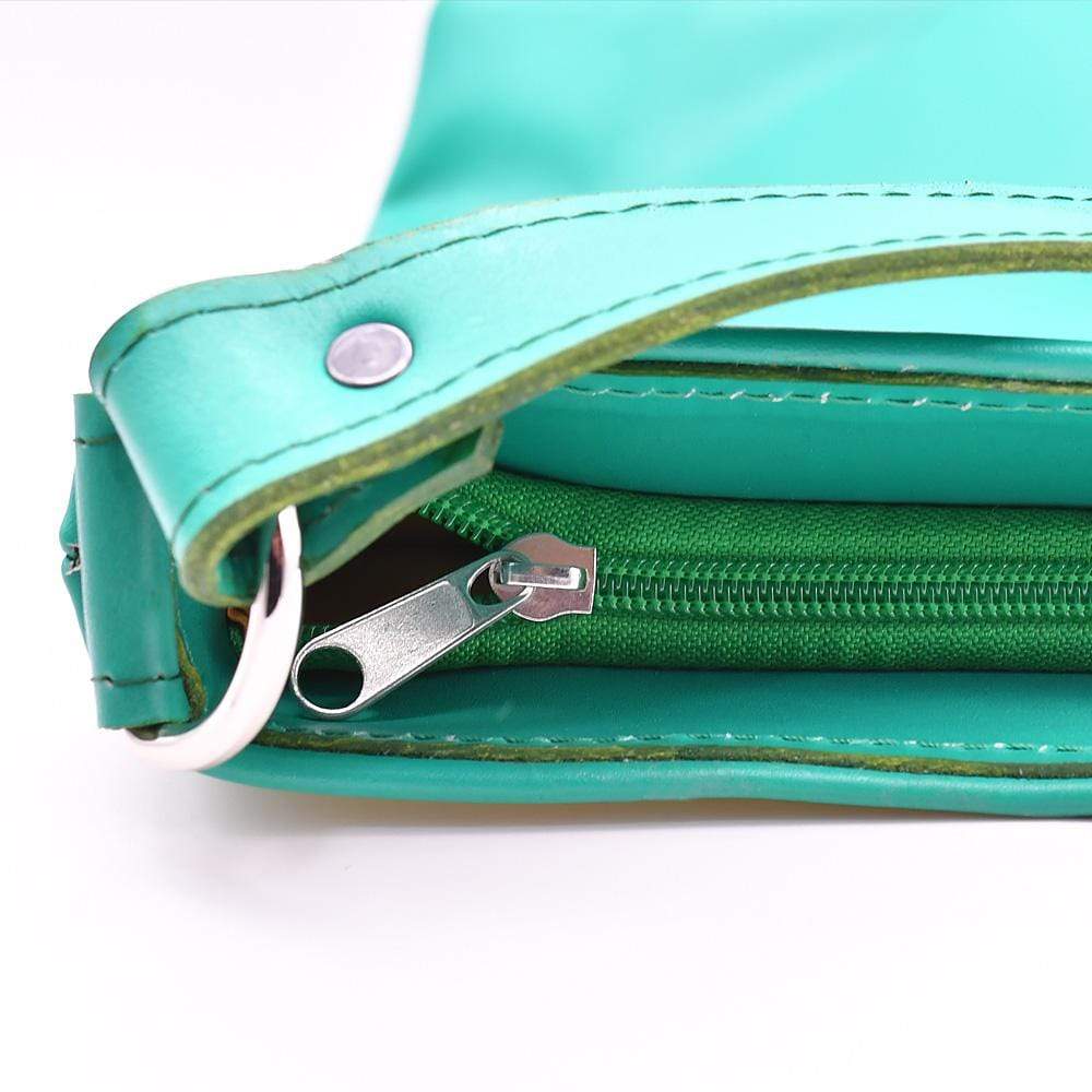 Besace en tissu du Minho I Produit de l'artisanat du Portugal Sac besace en cuir vert