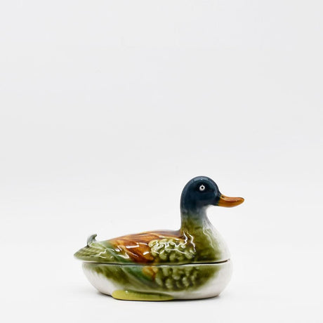 boite en céramique en forme de canard I Décoration portugaise Boite en céramique "Pato"