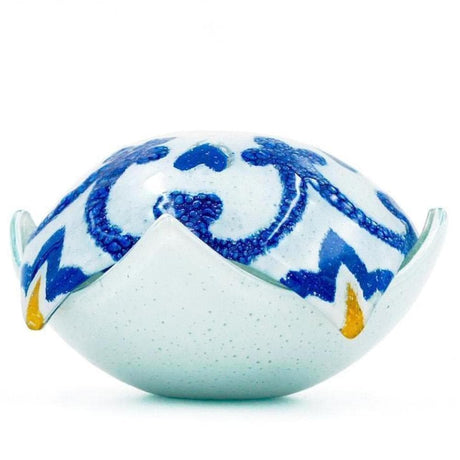 Boite en verre fusionné "Azulejos"