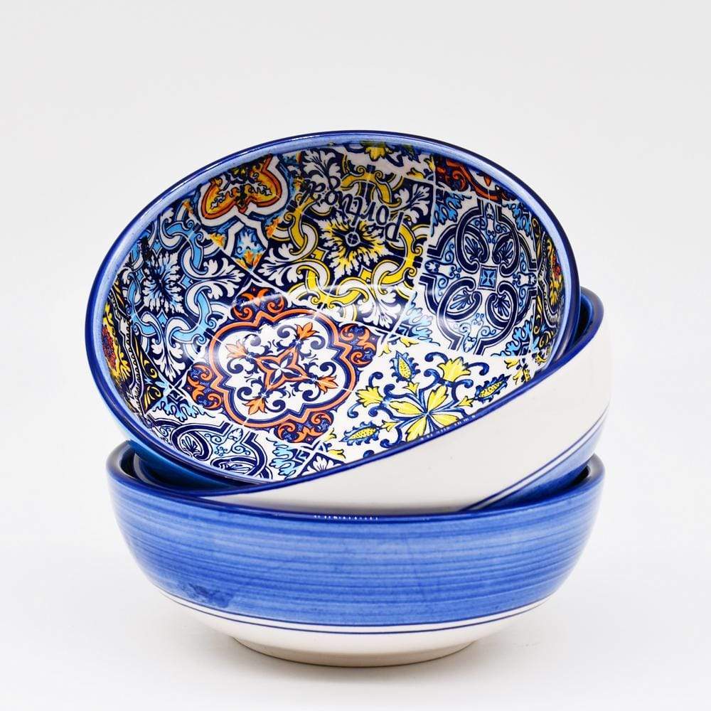 Petit plat de service creux "Azulejos" - 13 cm