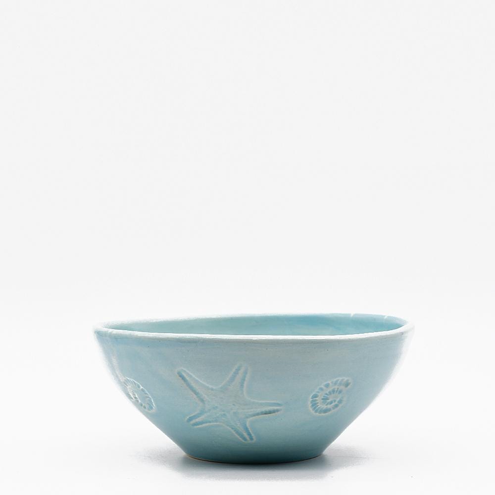 Estrela do mar I Turquoise blue Bowl - 17cm