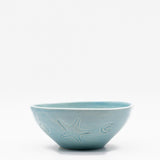 Estrela do mar I Turquoise blue Bowl - 17cm