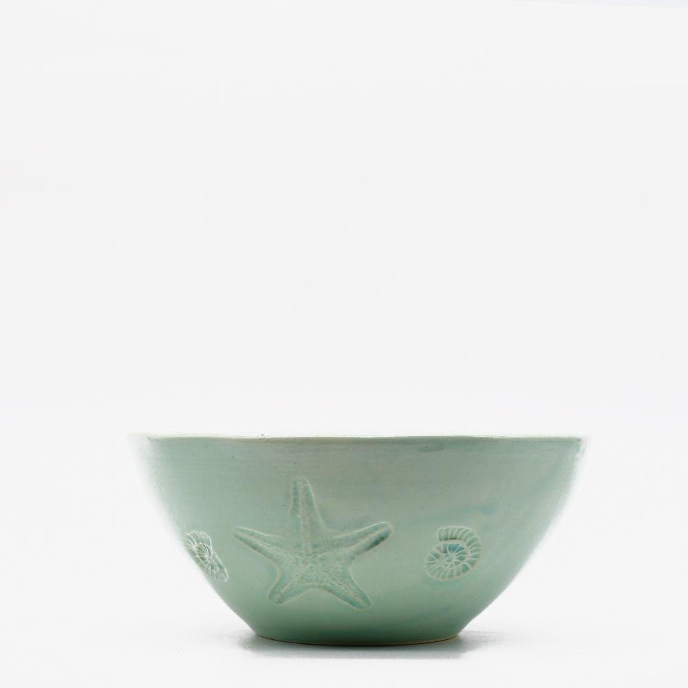 Estrela do mar I Green bowl - 17cm