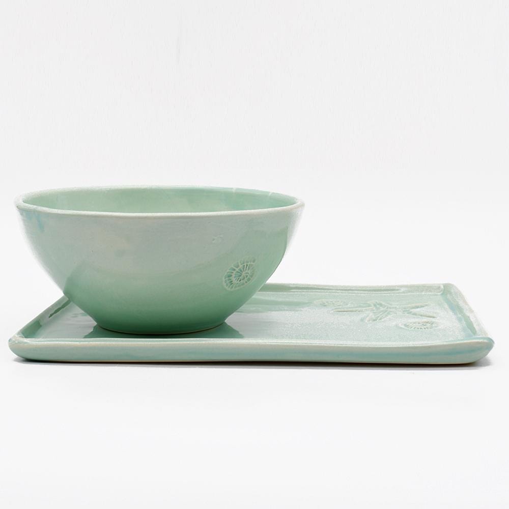 Estrela do mar I Green bowl - 17cm