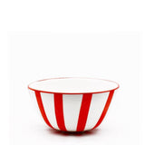 Bol en porcelaine portugaise I Vaisselle du Portugal en ligne Bol "Costa Nova Mar" - Rouge 16cm