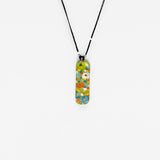 Bol en verre bleu - 13cm I Artisanat portugais Collier en verre "Marinha Grande" -
