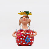 Boneca Barriguda I Statuette en terre I Art naïf portugais Boneca Barriguda 30cm - Prazeres Côta