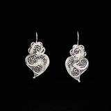 Coração de Viana I Filigree earrings - 3 cm