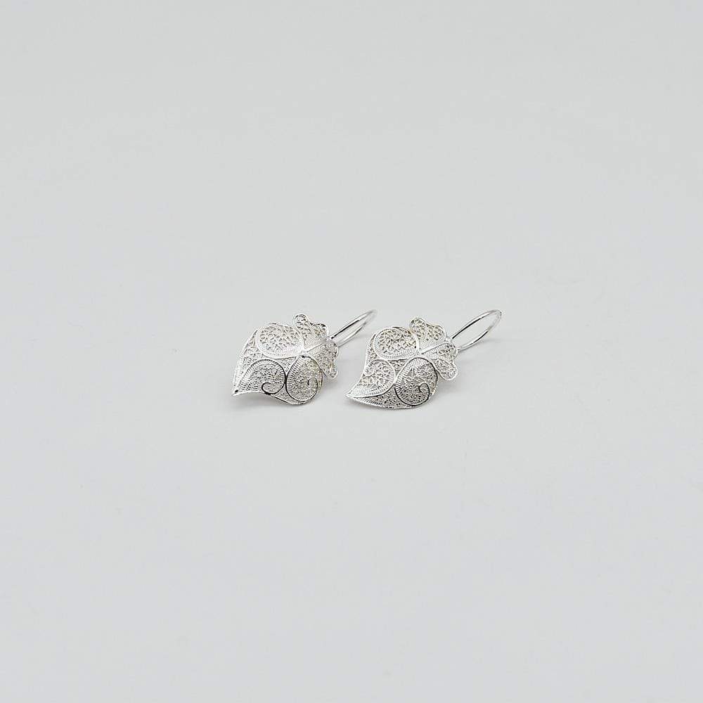 Coração de Viana I Boucles d'oreille en argent - 2cm