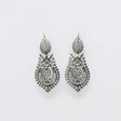 Boucles d'oreille de la Reine en argent 6.5cm I Bijoux portugais Brincos À Rainha I Boucles d'oreille en argent - 6.5cm