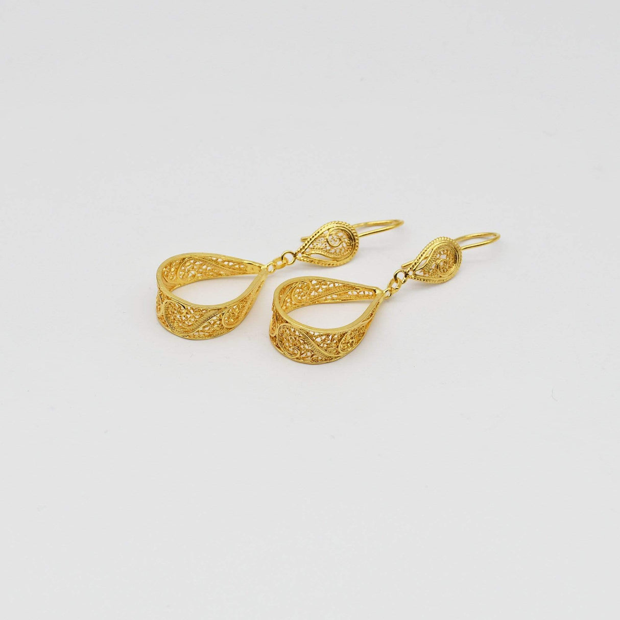 Filigree earrings