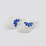 Boucles d'oreille en filigrane d'argent doré I Vente de bijoux argent Boucles d'oreille ARPA argent
