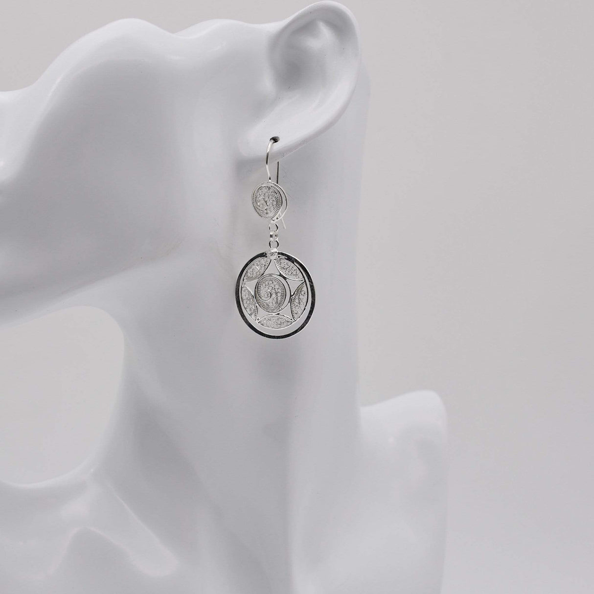 Filigree earrings