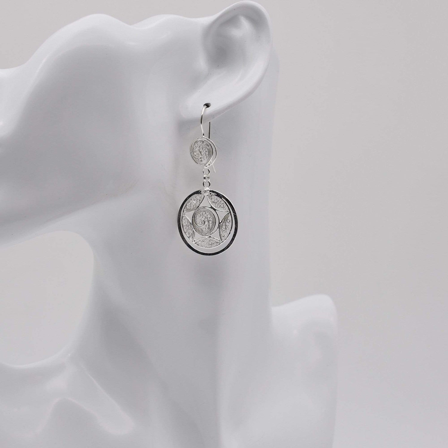 Filigree earrings