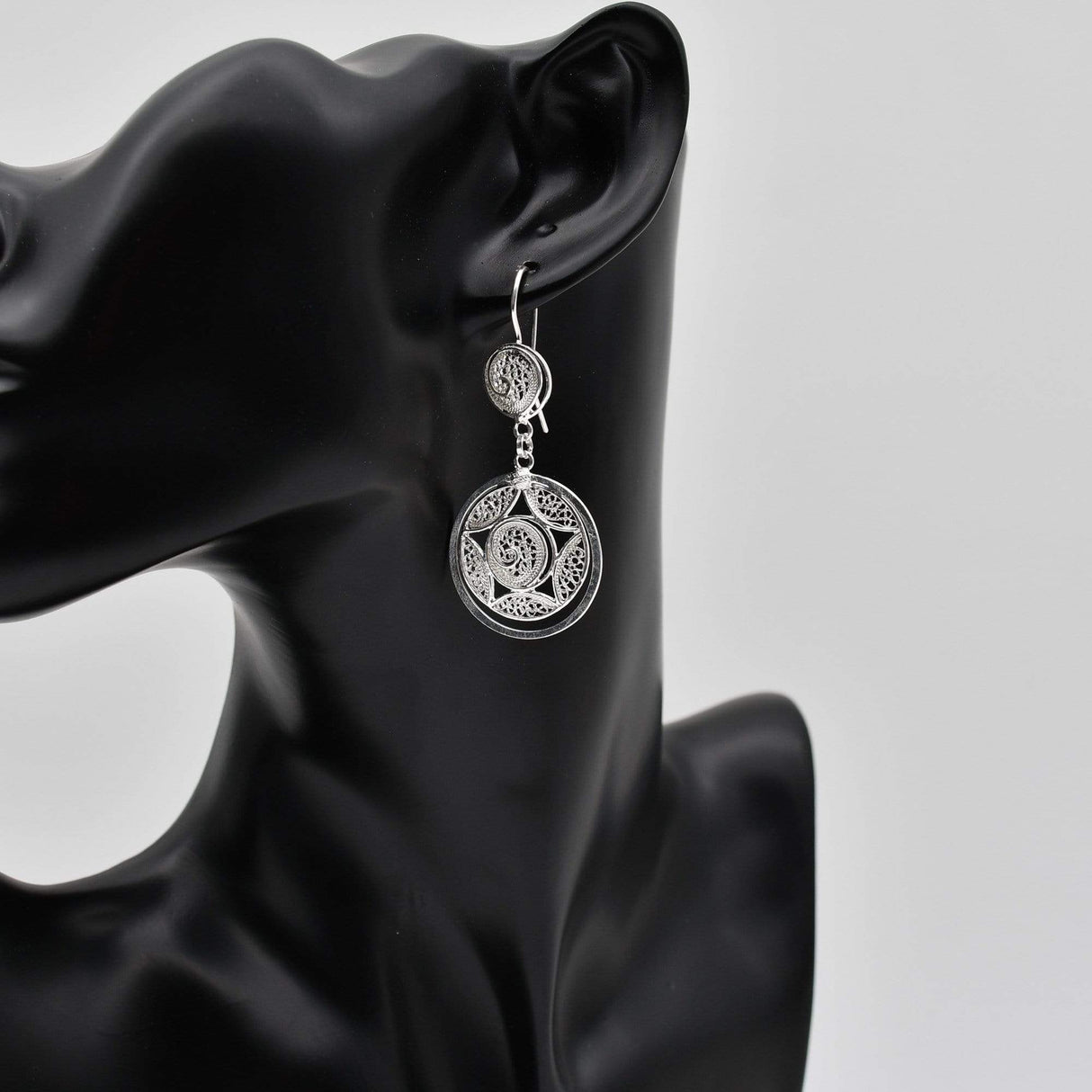 Filigree earrings