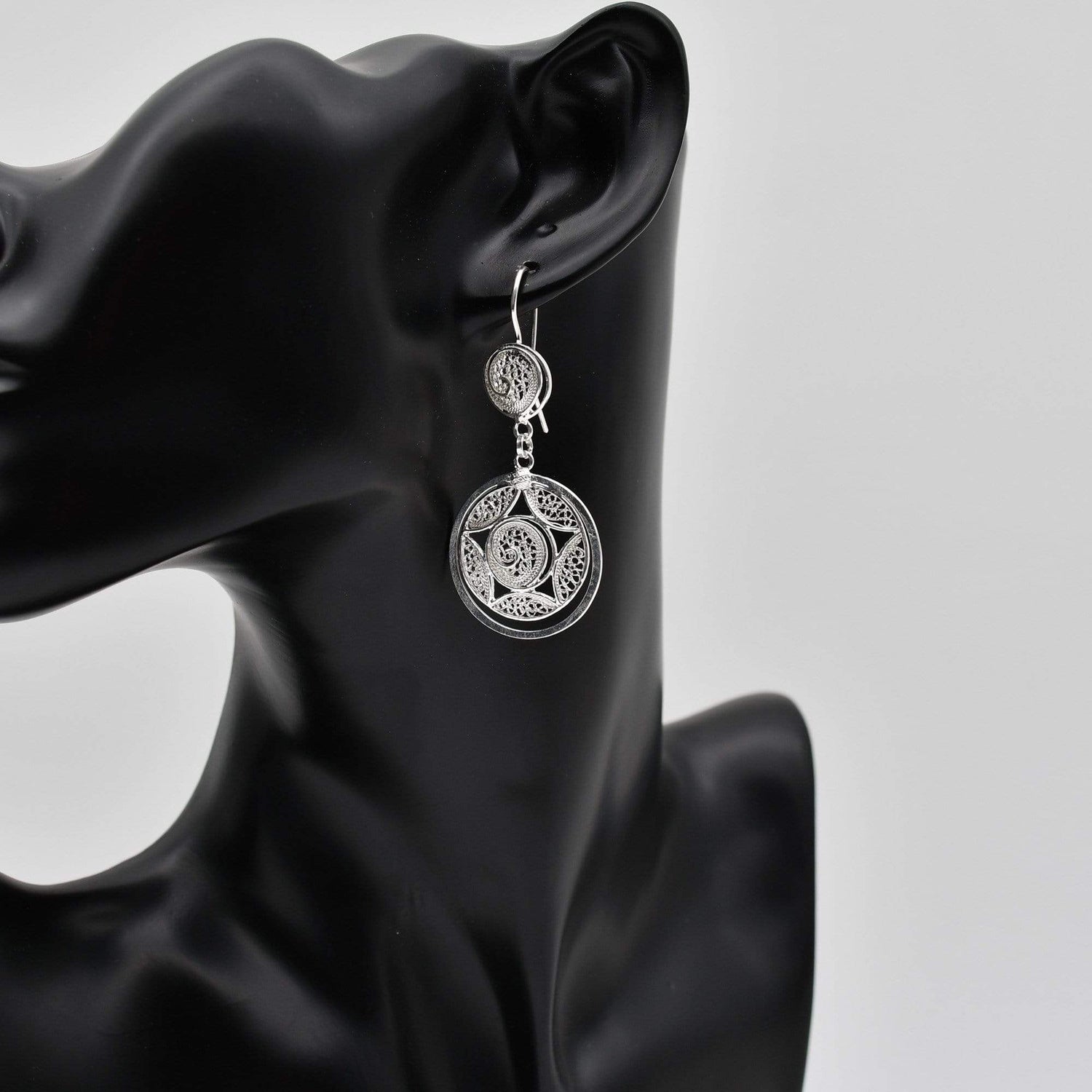 Filigree earrings