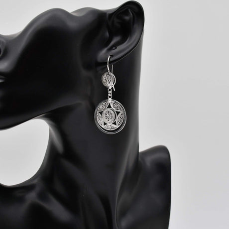 Filigree earrings