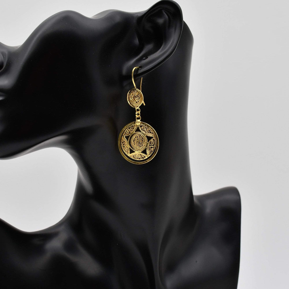 Filigree earrings