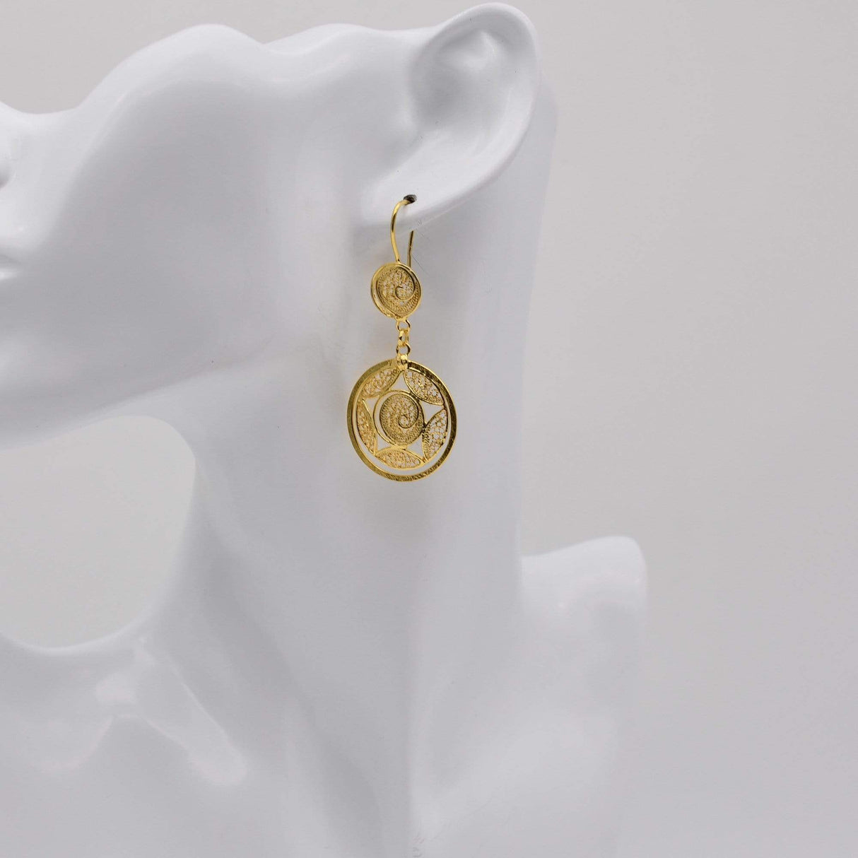 Filigree earrings