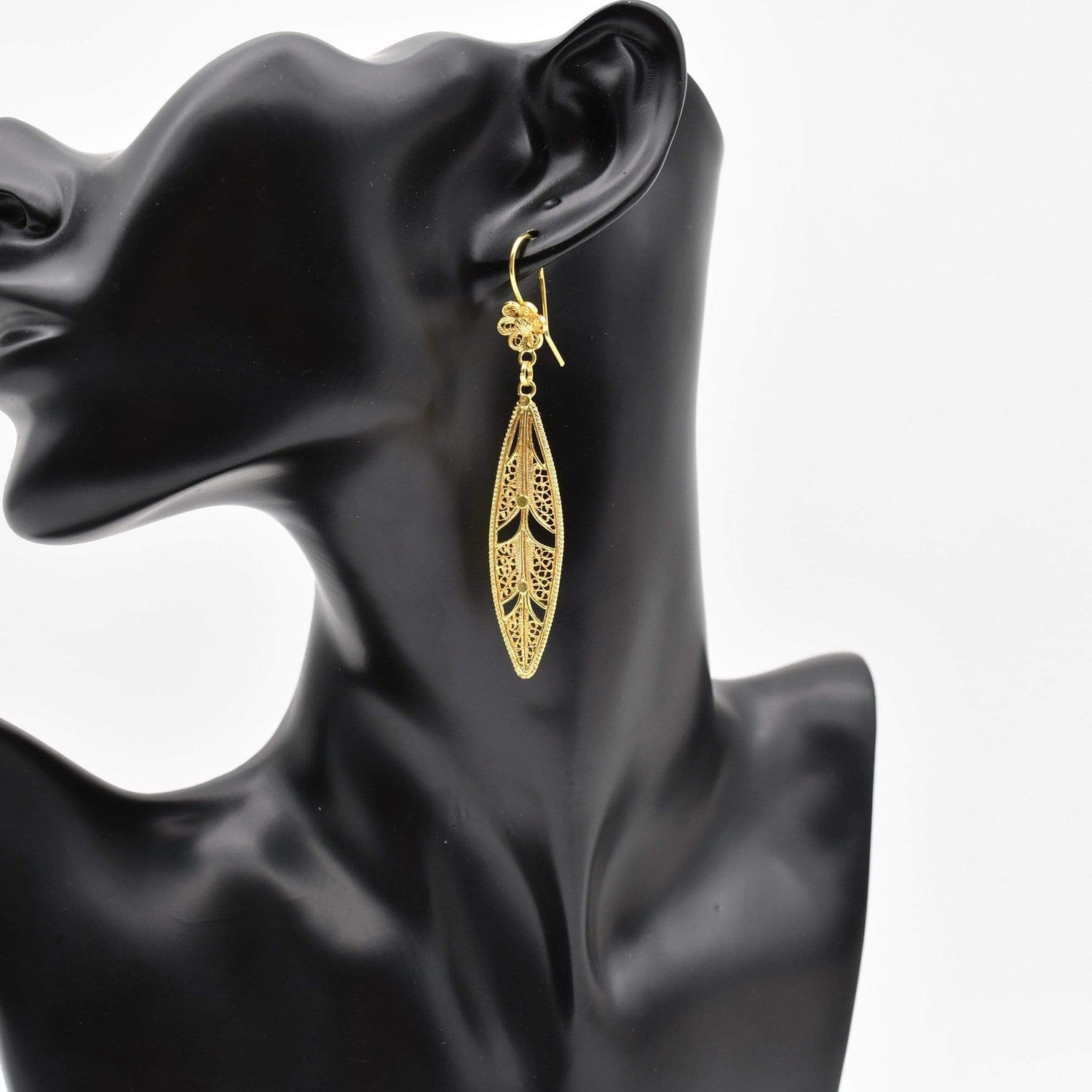 Filigree earrings