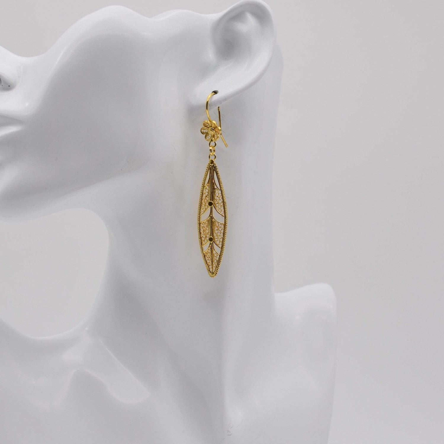 Filigree earrings
