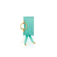 Boucles d'oreille en filigrane d'argent doré I Vente de bijoux argent Bracelet Soie turquoise Alma & Coraçao