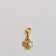 Boucles d'oreille en filigrane d'argent doré I Vente de bijoux argent Charm Trévo Doré Alma & Coraçao