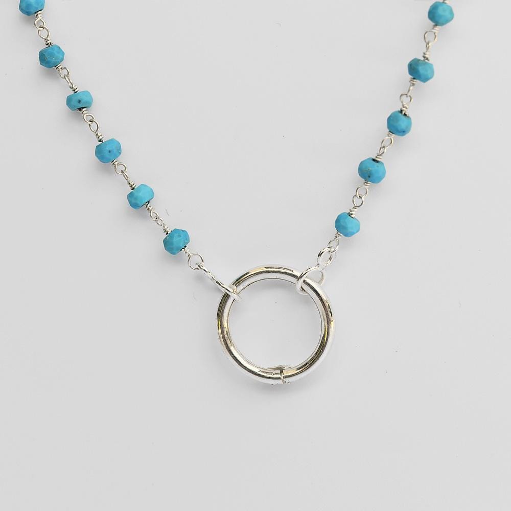 Boucles d'oreille en filigrane d'argent doré I Vente de bijoux argent Collier perles bleues Alma & Coraçao