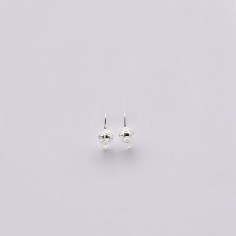Boucles d'oreille en filigrane d'argent doré I Vente de bijoux argent #Conta de Viana I Boucles d'oreille en argent