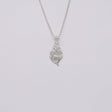Boucles d'oreille en filigrane d'argent doré I Vente de bijoux argent #Coração de Viana I Pendentif en argent - 3cm