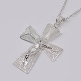 Boucles d'oreille en filigrane d'argent doré I Vente de bijoux argent #Cruz I Pendentif en filigrane d'argent - 5,5cm