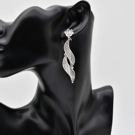 Filigree earrings