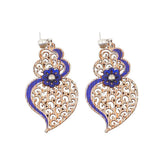 Heart of Viana I Blue Cork earrings