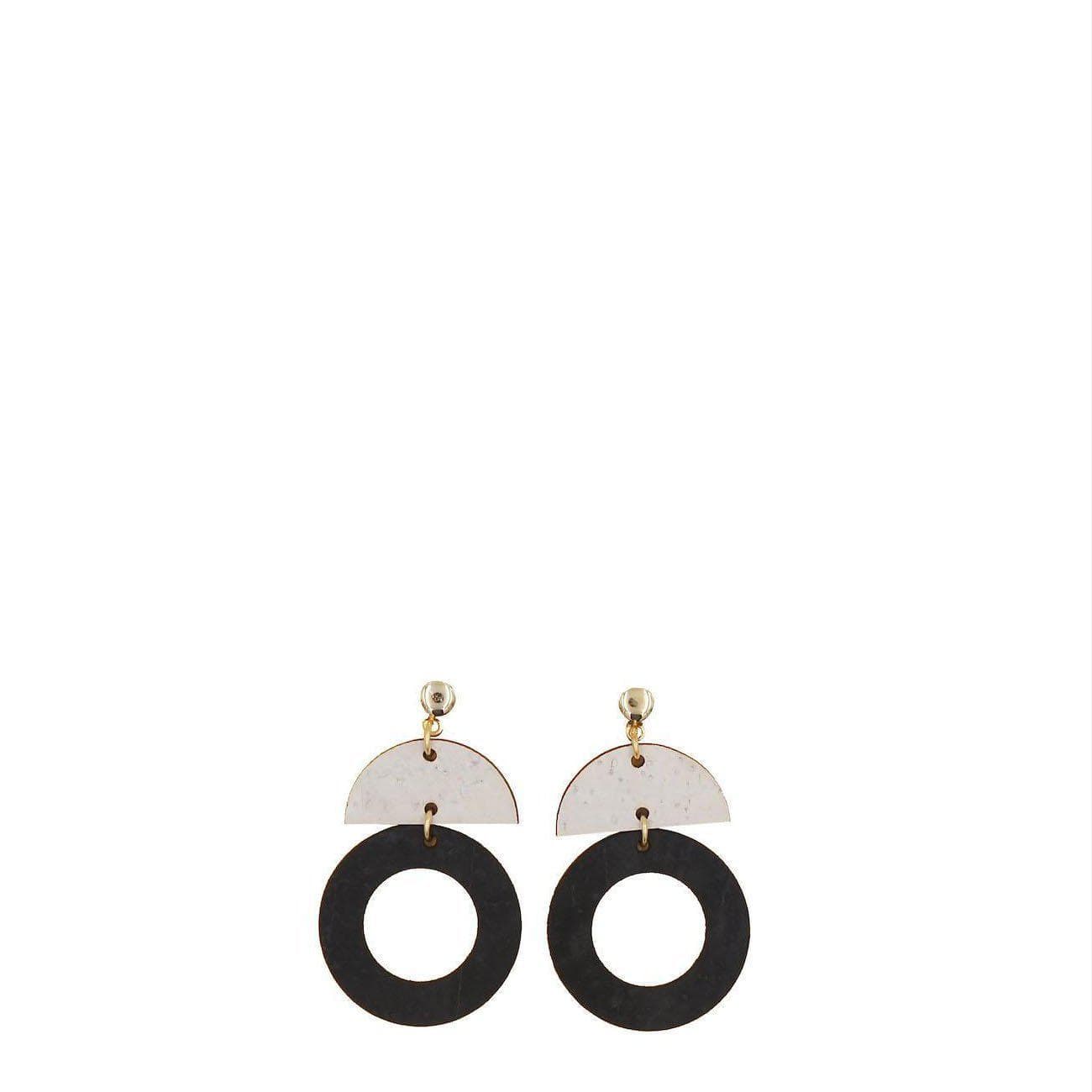"Lua" cork earrings