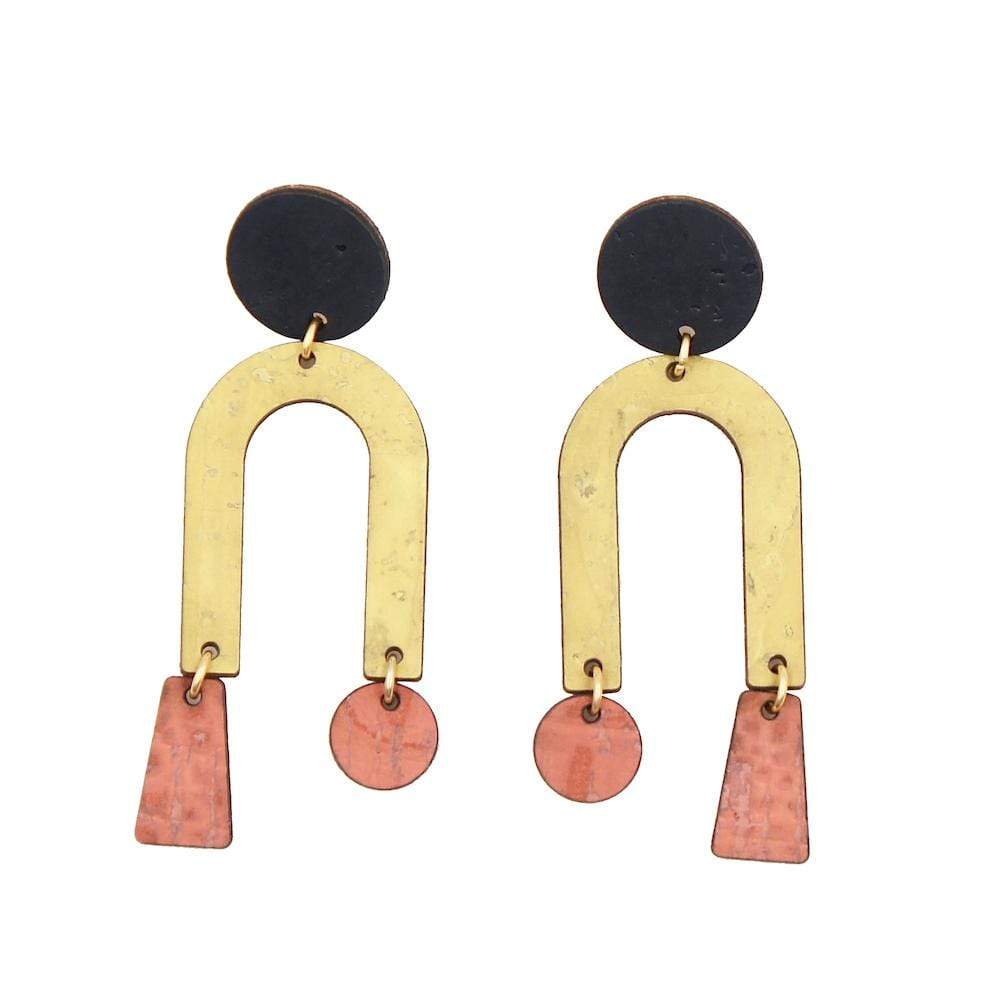 Lua I Cork earrings