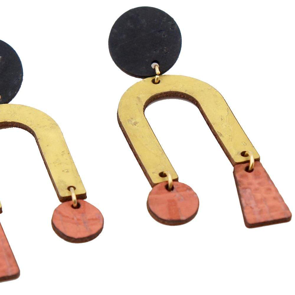Lua I Cork earrings