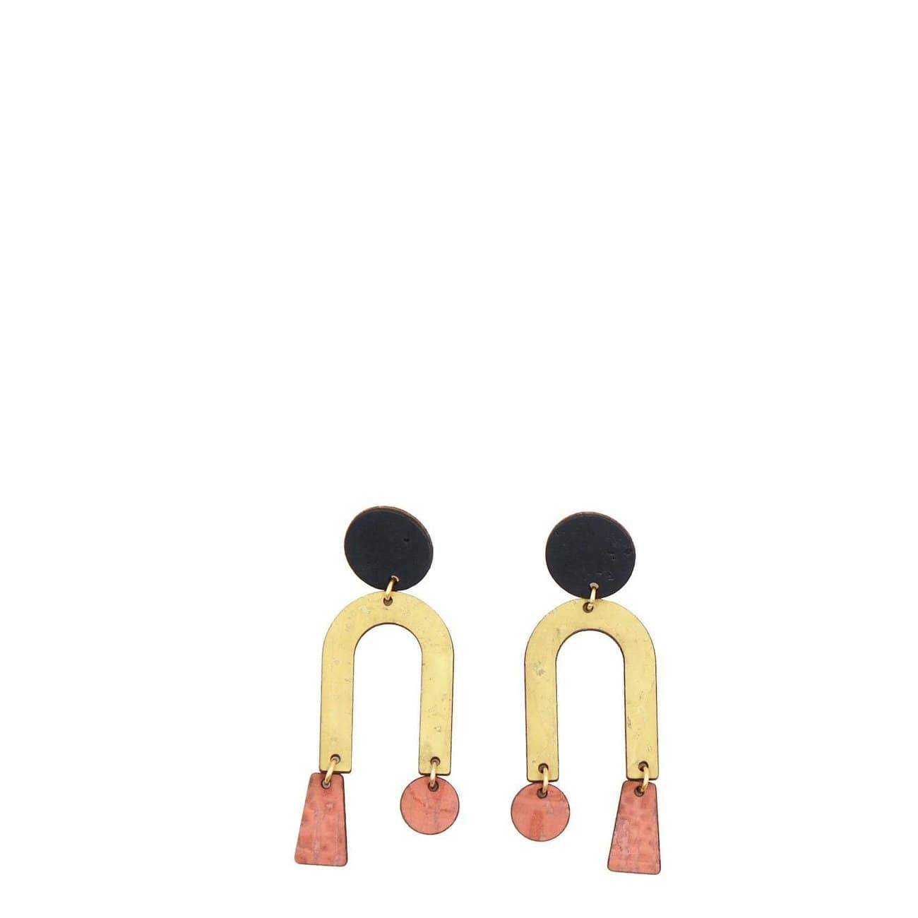 Lua I Cork earrings