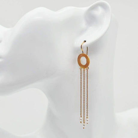 Circulo I Silver filigree earrings