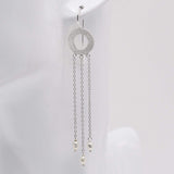 Circulo I Silver filigree earrings