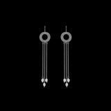 Circulo I Silver filigree earrings