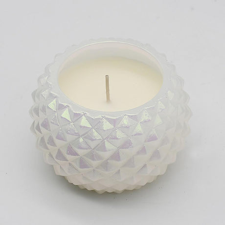 Bougie décorative Blanche en forme d'artichaut Bougie parfumée