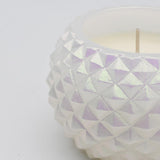 Bougie décorative Blanche en forme d'artichaut Bougie parfumée