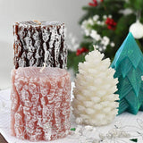 Bougie décorative en forme de bûche Bougie décorative "Tronco"