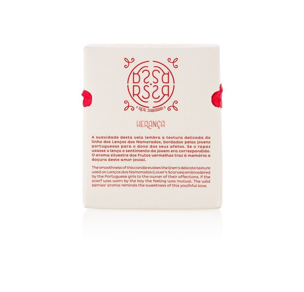 Scented candle "Namorados"
