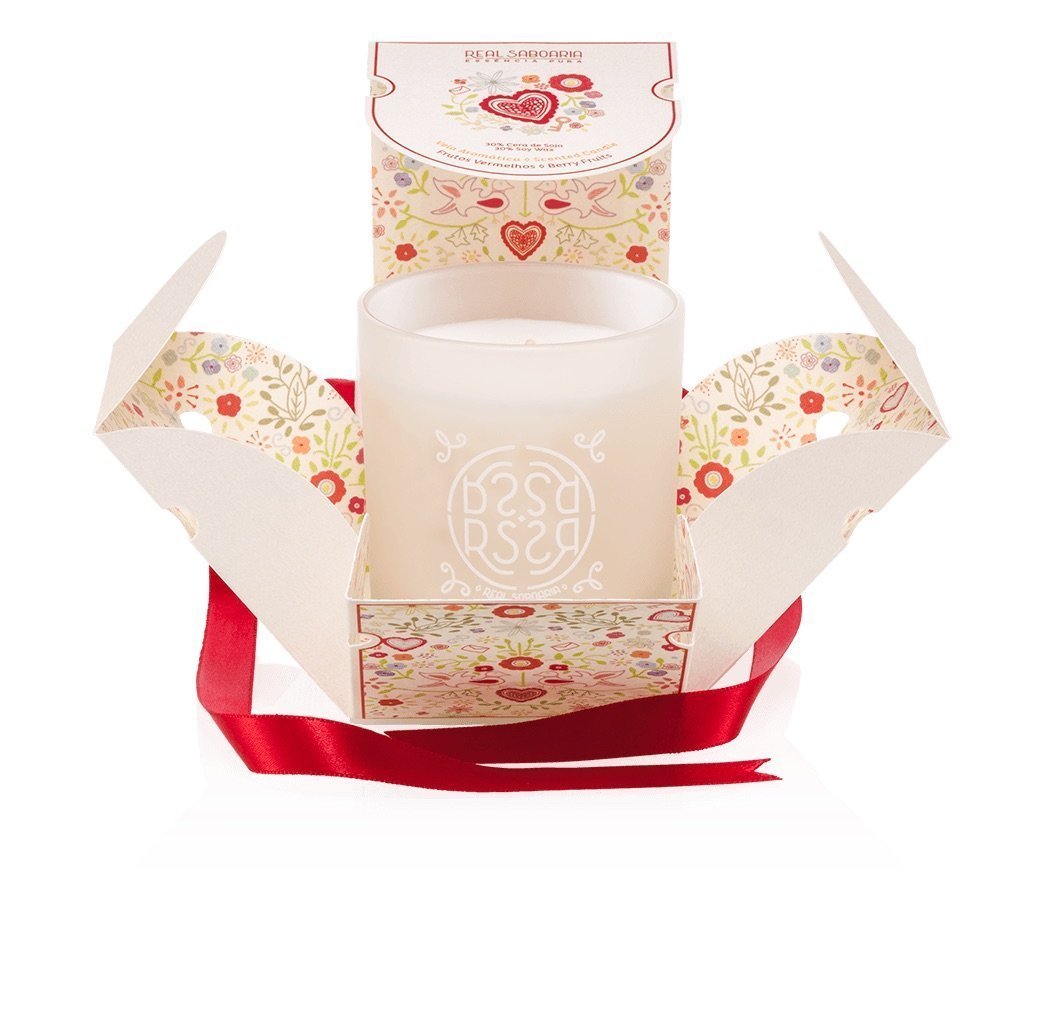 Scented candle "Namorados"