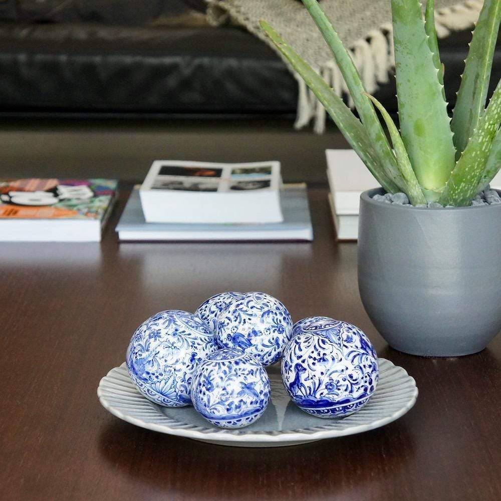 Coimbra Ceramics – Hand-Painted Decorative Ball