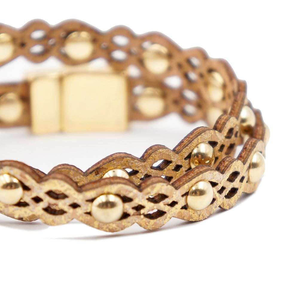 Two Turns Bracelet  in cork
