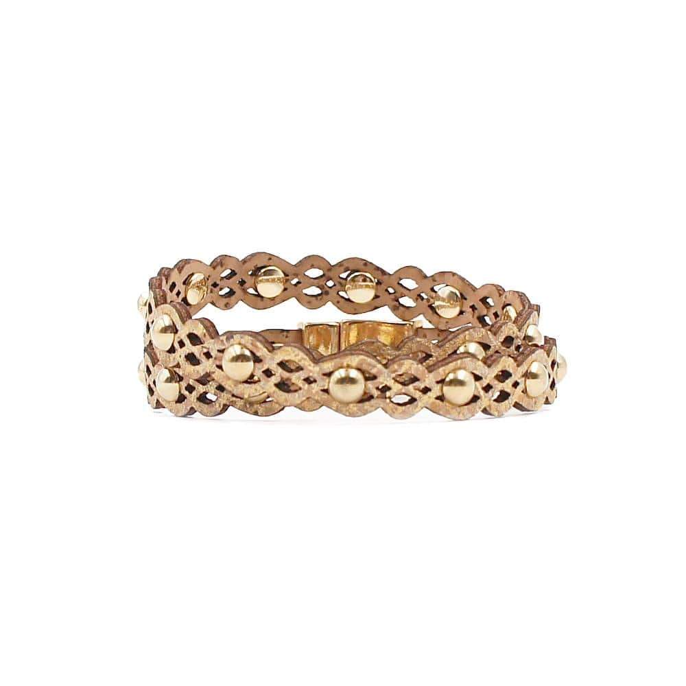 Two Turns Bracelet  in cork
